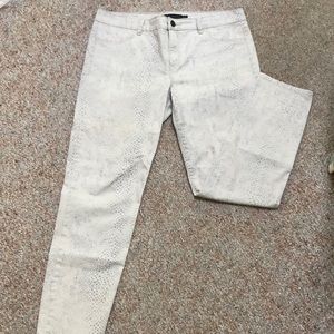 Calvin Klein Jeans Snake Print Leggings size 32/14